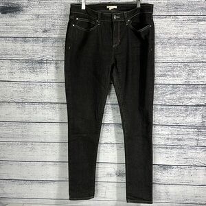 Eileen Fisher Black Denim Jeans Size 10
